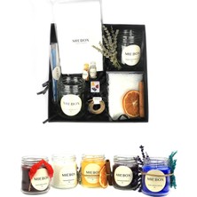 Miebox Make It Easier Mum Kitleri - Aromaterapi Mum Yapım Seti - Kendin Yap Mum Malzemeleri (Aromaterapi Parafin Mum Kiti, Dıy Candle Making Kit)