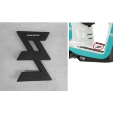 Koçak Motor Rks Neon 125 Ön Basamak Plastiği Kapak Dekoru
