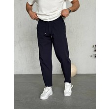 Gofre Kumaş Boyfrıend Pantolon