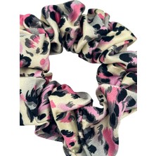 Icon Silk Saf Ipek Saç Tokası Orta Boy (Pink Leo)
