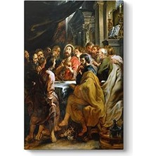 Peter Paul Rubens - Son Akşam Yemeği Kanvas Tablo 40 x 60