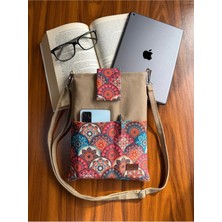 Aksesuar Sepeti El Yapımı Cepli, Taşıma Askılı, Kılıf Çanta, Tablet Kılıfı, Kitap Kılıfı, Organizer Çanta,
