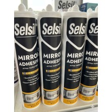 Selsil Ayna Silikonu 290ML Beyaz