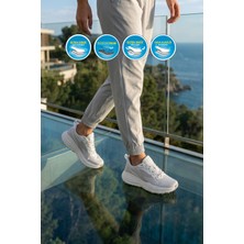 Walkway Flexion G Beyaz-Gümüş Memory Foam Unisex Spor Ayakkabı
