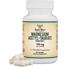 Double Wood  (Özelsporcugıdaların'dan !!) Magnesium Acetyl-Taurate  700MG 60 Capsul. Abd Menşei 37.