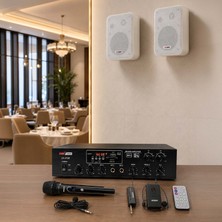 Lastvoice Soft Plus Paket-1 Hoparlör ve Anfi Mağaza Ses Sistemi