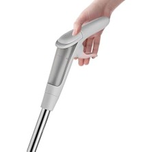 Yeni Nesil Mandallı Sprey Mop - Dahili Su Hazneli, Tüm Bezlerle Uyumlu Kompakt Mikrofiber Temizlik Seti
