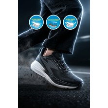 Walkway Flexion M Siyah-Beyaz Hafızalı Taban Erkek Spor Ayakkabı