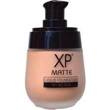 XP Fondoten Matte 4 Numara Cam Orta Acık Ton 44 ml