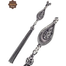 Midyat Nurtaş Gümüş Avize Model 925 Ayar Gümüş Tesbih Püsükülü 201025529