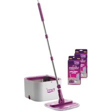 Hakay Otomatik Temizlik Seti - Yedek Mop ve Bezli