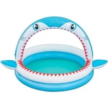 Hakay Küçük Çocuklar Için Sharktastic Su Havuzu, 163 x 127 x 92 cm