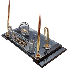 Empressco Mertkristal Isimlik - Kristal Masa Isimliği - Makam Odası Ofis Hediyesi M525GLD - Fiyatı, Yorumları