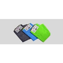 Hakay 50X70 cm Iz Bırakmaz Mikrofiber Temizlik Bezi Seti (3'lü)