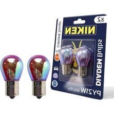 Hakay Turuncu Amber Chorome Diadem Ampul, 12V 2'li Paket