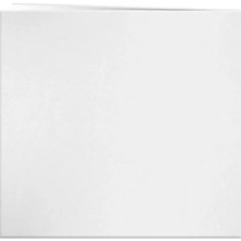 Hakay Suni Deri Kapaklı Hatıra Kitabı, 30.5X30.5 Cm, Beyaz