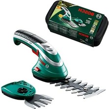 Hakay Akülü Çim Kesme Makası, 3,6 Volt, Ek Kesme Bıçağı ile Softcase Kutuda