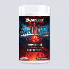 Xmagiclabs Unlımıted Dmae , Alpha Gpc , Rhodiola Rosea , Tyrosine , Bacopa , Huperzine , Saffron , Panax Ginseng  60 Caps
