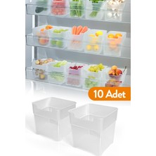 Empressco Esti 10 Adet Buzdolabı Kapak Içi Düzenleyici Organizer | Buzdolabı Içi Düzenleyici ve Banyo Organizer - Fiyatı, Yorumları
