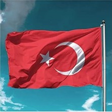 Hakay 200X300 cm Alpaka Kumaş Bayrak, Türk Bayrağı