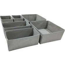 Hakay Çekmece Içi Düzenleyici Set, 6'lı Paket ile Çok Amaçlı Kullanım