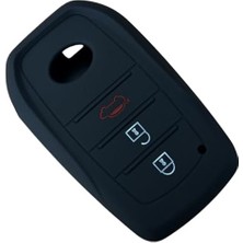 Autohan Keys Toyota C-Hr, Camry, Corolla Cross, Prius, Prado, Rav4, Hilux ile Uyumlu Anahtar Kılıfı (Silikon)
