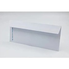 Hakay Silikonlu 110 gr 500'LÜ Paket Diplomat Zarf, 105X240 Ölçülerinde