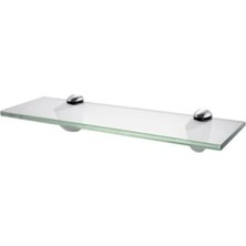 Hakay 12X50 cm Boyutunda Cam Etejer Rafı, Şık ve Kullanışlı