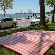 Hakay Çift Katlı Su Geçirmez Piknik Örtüsü, 200X150 cm Boyutunda