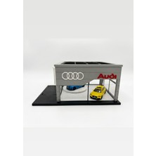 Printhane 3D 1/64 Ölçek Audi Showroom Diorama