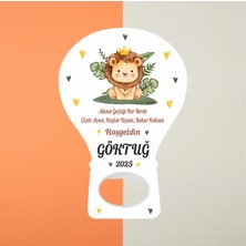Hedef Plus 20 Adet Aslan Balon Magnet Açacak Yeni Doğan Bebek, Doğum Günü, Sünnet,hediyelik