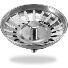 Hakay Çapı 8 cm Mutfak Gider Süzgeci, Lavabo Kullanımına Uygun Tasarım