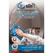 Hakay 3'lü Mikrofiber Temizlik Bezi, 6 Adet Farklı Renk Seti