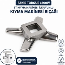 Supervac Fakir Torque 1800W Et Kıyma Makinesi Ile Uyumlu Kıyma Makinesi Bıçağı