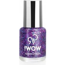 Hakay Kalıcı Parlaklık ve Renk Sunan Glitter Oje - NO:208