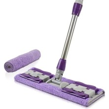 Hakay Uzayabilir Teleskopik Saplı Mikrofiber Mop, 360 Derece Dönebilir