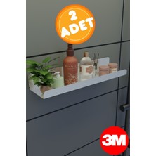 Empressco Risingmaber 3m Ultra Güçlü Yapışkanlı Beyaz Mutfak&banyo Rafı, Çok Amaçlı Organizer Raf 2 Adet MT96B - Fiyatı, Yorumları