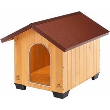 Lims Store Domus Ahşap Köpek Kulübesi Large 81X101X78 cm