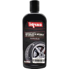Hakay Lastik ve Plastik Parlatıcı Jel, 200ML, Uzun Süreli Koruma Sağlayan Formül