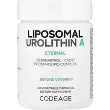 Codeage Liposomal Urolithin A Resveratrol COQ10 Phospholipid 60 Caps