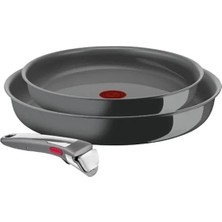 Hakay Tefal Ingenio Ceramic Renew Indüksiyon Tabanlı 3 Parça Tava Seti