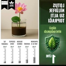 Hakay Lotus Çiçeği Için Su Altı Torf Toprağı, 1 Lt ve Tohum Hediyesi