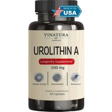 Vinatura Vınatura Urolithin A 500MG Urolithin A+ Antioxidants Anti-Aging & Mitochondrial Support 30 Caps