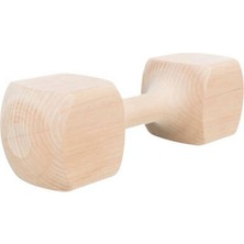Lims Store Ahşap Dambıl Köpek Oyuncağı 25 cm 650 gr