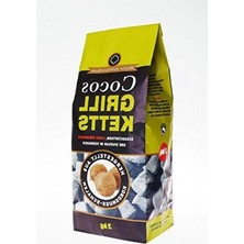 Hakay Cocos Briket Mangal Kömürü, 3 Kg, Yüksek Kalite, Uzun Yanma Süresi