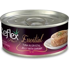 Reflex Plus Essential Jöle Içinde Ton Balıklı ve Karidesli 70 gr Yetişkin Kedi Konserve