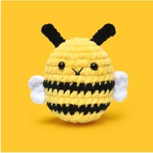 Hakay Amigurumi Arı Örgü Seti, Eğlenceli Tığ Kiti