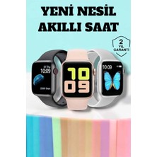 Çetiner Group® Akıllı Saat Arama Cevaplayan Dokunmatik Ekran Bleutooth Bağlantılı