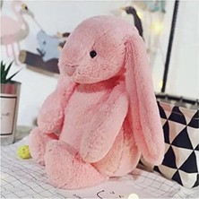 Hakay Peluş Tavşan - Pembe Renkli Uzun Kulak Bunny, 65 cm