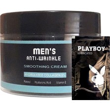 Ekobox Anti-Wrinkle Smoothing Cream  ASLKO2:0012 100 ml Erkek Yüz Cilt Gençsi Bakım Kremi  Men's + Yanında Jel